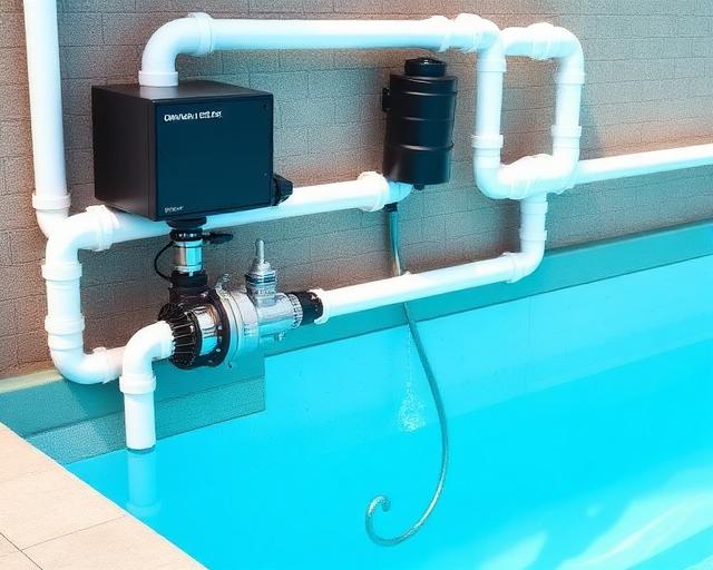 Modern pool equipment